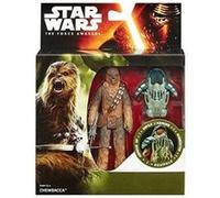 Star wars le reveil de la force - chewbacca avec armure - figurine 9 cm multicolore