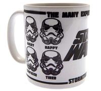 Star Wars MG24950 - Expressions of A Stormtrooper - Mug, Céramique, Multicolore, 11 oz/315 ML