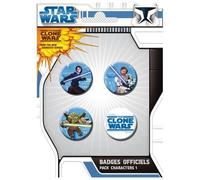 Star Wars - Pack De Badges - Clone Wars