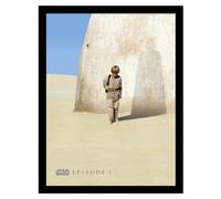 Star Wars - Poster encadré EPISODE (40 cm x 30 cm) (Multicolore)