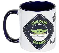 Star Wars - Mug en céramique - The Mandalorian - 11 oz / 315 ml - (Bébé à bord)