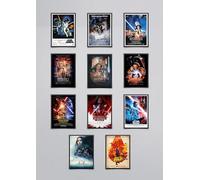 Star Wars Trilogy Bumper 11 Ensemble de posters - Star Wars - Épisode 1, 2 et 3, Menace fantôme, Attaque des clones, Revenge of the Sith, The Force Awakens, et plus encore - Poster/impression/image -