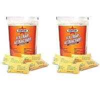 Starbar Lot de 2 sachets d'appât pour piège à mouches, 16 sachets au total