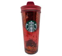 STARBUCKS Gobelet à paillettes (rouge)