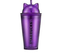 STARBUCKS Gobelet isotherme en édition limitée exclusive 2026 avec oreilles de chat - Halloween 473 ml