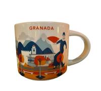 STARBUCKS - Granada (Espagne) You Are Here Collection, Tasse à café 414 ml/14 Fl.Oz