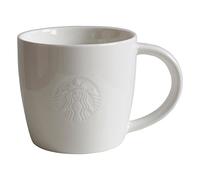 Starbucks Tasse à café avec logo - Série Fore Here - 236 ml - Blanc