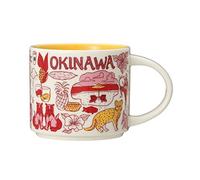 Starbucks Tasse à café japonaise OKINAWA Been There Series Across the Globe - 414 ml