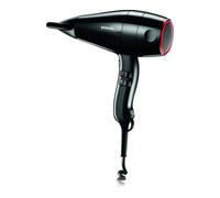 Starmix Starmix Sèche-cheveux manuel avec support mural séparé en plastique noir Quantité:1