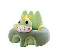 Starnearby Coussin de Canapé Bébé sans Rembourrage - Assise Fauteuil Enfant en Peluche Forme Animal - Housse de Siège et Siège de Sol pour Apprendre à S'asseoir