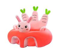 Starnearby Coussin de Canape Bébé sans Rembourrage, Coussin Assise pour Enfant en Peluche, Forme Animal Housse de Siège de Sol pour Apprendre à S'assoire
