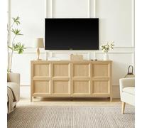 staronce Buffet de 160 cm de large, commode avec ouverture basculante et charnières à fermeture douce, armoire à tiroirs avec sécurité anti-basculement, rangement pour salon, chambre à coucher