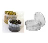 STARPAK Barquette d'emballage, rond, 770 ml, transparent G