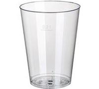 STARPAK Gobelet en plastique PS, 0,2 l, par 50, transparent G