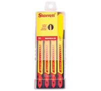 Starrett BU41014-5 Lame de scie sauteuse bimétal unique 100 mm 2,5/2 D Blister 5 Unités