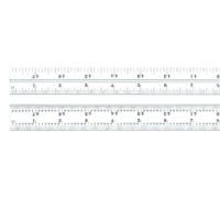 Starrett CB48-4R Combinaison Lame carrée avec graduations pouce, jeux et Biseau Protractors, finition chrome satiné, 4R Graduation, 2,5 cm Largeur, 3/81,3 cm Épaisseur, 121,9 cm Taille
