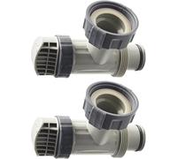 StarRing Lot de 1/2 pack de soupapes à piston pour piscine, pour Intex 10747 Pompe à filtre à piston de grande piscine 28635EG 28633EG 28671EG, ensemble de soupapes à piston, pour équipement de