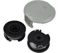StarRing Lot de 3/6 bobines de rechange et cache-bobine pour Bosch Easy Grass Cut 23 26 18 18-230 18-260 18-26 F016800569 F016800385 F016F05320, 1,6 mm pour débroussailleuse Bosch (3 pièces)