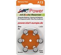 Start - 60 Piles pour appareils auditifs - Type A13 1.45V - 280mAh - PR48