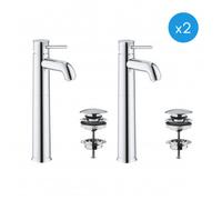 Start Classic Lot de 2 mitigeurs monocommande lavabo taille XL (23784000-DUO)