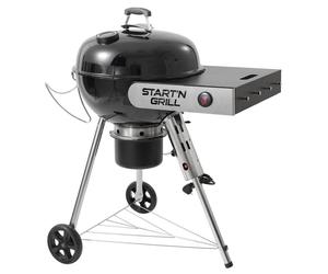 Start N Grill barbecue à charbon de bois 57 cm avec allumage automatique - SNG Evolution SNG22EVO230BK