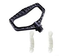 Start Poignée de traction et corde 145 cm 4 mm pour tondeuse à gazon, générateur, débroussailleuse, souffleuse à neige, kit de démarrage de rechange ergonomique en plastique