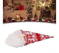 Startbuymore Housse de Noël pour bouteille de champagne pour bouteille de vin rouge pour bouteilles, décoration de table de style pull festif pour les fêtes de fin d'année (G-JT46)