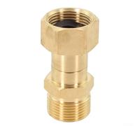 Startbuymore Raccord de tuyau de nettoyeur haute pression en cuivre avec joint pivotant M22 14 mm compatible avec divers équipements de nettoyage