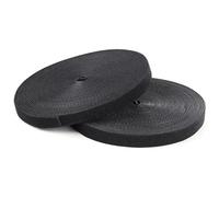 StarTech.com HKLP100 : Rouleau auto-agrippant 30.5m, largeur 19mm, Nylon noir, Température -10°C à 80°C, RoHS, CE, Gestion de câbles.
