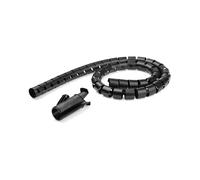 StarTech.com Gaine Spirale Range-Câbles CMSCOILED Noir 25mm x 1.5m Polyéthylène (PE) avec Outil d'Insertion - Conforme CE, REACH, RoHS