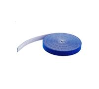 StarTech.com HKLP50BL : Rouleau de Ruban Auto-Agrippant 19mm x 15.2m Bleu en Nylon, Attache-Câbles Réutilisable avec Certifications RoHS et CE