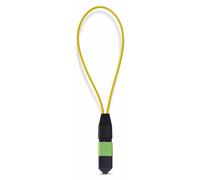 StarTech.com LOOPBACKMTP12OS2SMM, Testeur de câbles optiques, MPO/MTP, Test en boucle, Noir, Vert, Jaune, ABS (acrylonitrile-butadiène-styrène), Monofibre