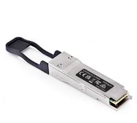 StarTech.com LOOPBACKPLUG100G, Testeur de câbles optiques, QSFP28, Test de boucle de retour, Argent, Métal, Plastique, Mâle