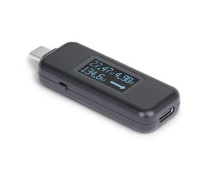 StarTech.com Testeur de Puissance USB-C, Multimètre Numérique, Voltmètre et Ampèremètre Bidirectionnel, Jusqu'à 240W PD EPR, Testeur de Puissance Portable pour Câble et Port USB-C