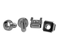StarTech Vis et écrous cage M6 – Paquet de 50 pour rack ou armoire serveur (CABSCREWM6)
