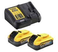Starter-Kit 18V Powerstack (2x5,0 Ah) avec chargeur - DCB115H2-QW