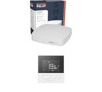 Starter pack connecté Home Pilot - Box maison connectée premium + 1 Thermostat Pure connecté