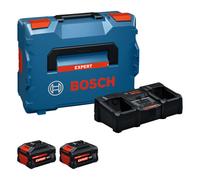 Starter set 2 batteries 18 V 8.0 Ah + 1 chargeur EXAL 18V2-320 + L-BOXX BOSCH EXPERT 1600A0373X