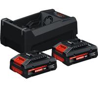 Starter set 2 batteries EXBA 18V-40 4 Ah + chargeur GAL 12V/18V-80 BOSCH EXPERT 1600A0373J