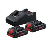 Starter Set de 2 Batteries ProCORE18V 4.0Ah + Chargeur GAL 18V-40 Bosch Professional