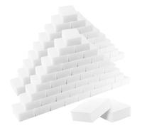 STARVAST Lot de 100 éponges magiques en mélamine pour la maison, la cuisine, le mur, la salle de bain, les chaussures