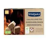 STARWAX Cubes Allume feu PEFC Lot de 64