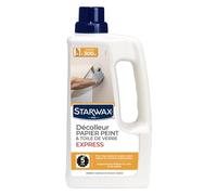 Starwax Décolleur Express papier peint 1 L – supprime résidus de colle, efficace dès 5 min