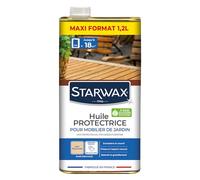 Huile de protection mobilier de jardin Starwax incolore 1L + 20% gratuit