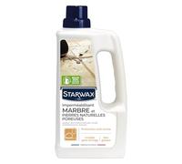 STARWAX - Imperméabilisant Marbre et Pierres Naturelles Poreuses - Protège et Imperméabilise - Efficace contre les Taches d’Eau, Graisse, Vinaigre - Fabriqué en France - 1L - 20m²