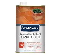 STARWAX Rénovateur brillant protecteur pour tomettes et terres cuites 1L