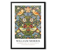 State Media Vision Poster William Morris « Strawberry Thief » - Dessins d'artistes célèbres - Décoration d'intérieur élégante dans une variété de tailles (voleur de fraises, impression A3 uniquement)