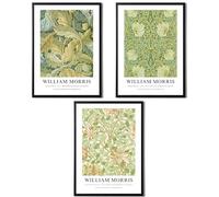 State Media Vision William Morris Lot de 3 impressions d'art - Acanthus, chèvrefeuille, pimpernel - Images d'artistes célèbres disponibles dans une variété de tailles (ensemble 7, impression A3