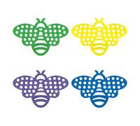Station Abeille Flottante - Ensemble composé de 4 pièces flottantes en mousse légère,Jardin et d'abeille,Convient pour une utilisation sur votre terrasse, jardin, patio, pelouse et prairie