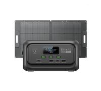Station d'alimentation portable BLUETTI Elite 10 Mini avec panneau solaire de 100 W, batterie LiFePO4 de 128 Wh, générateur solaire à charge rapide pour le camping, les voyages et les activités de ple